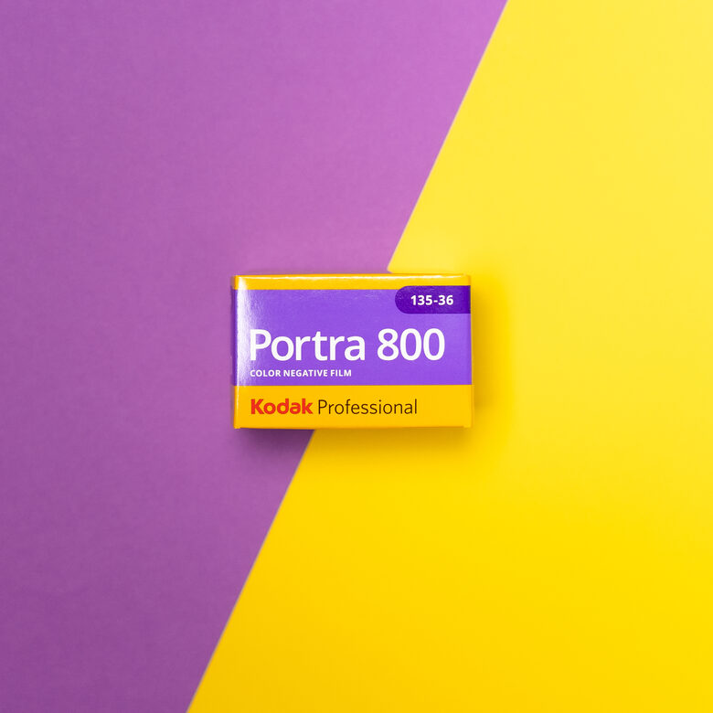 35mm krāsainā filmiņa KODAK PORTRA 800/36