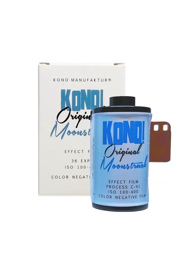 35mm krāsainā filmiņa KONO! Original Moonstruck 100-400/36