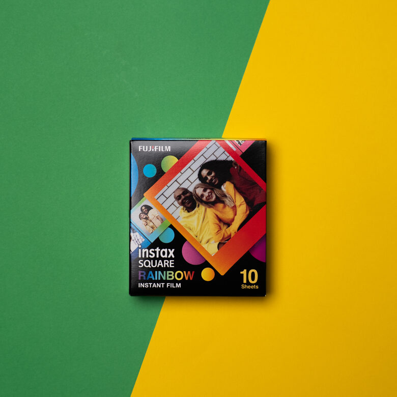 Momentfoto filmiņa Fujifilm Instax Square Rainbow Instant 10x1