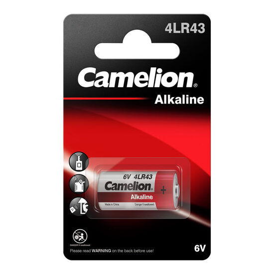 Camelion 4LR43/PX27, Alkaline, 6v