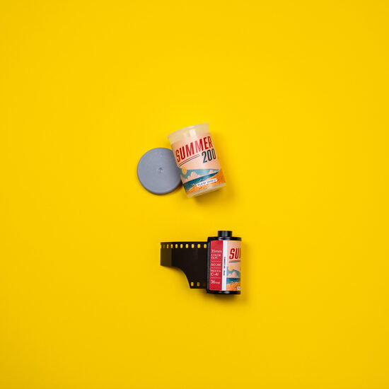 35mm krāsainā filmiņa Summer 200/36