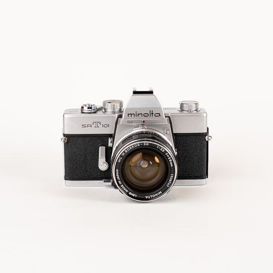 MINOLTA SR-T 101 + 28mm f/3.5