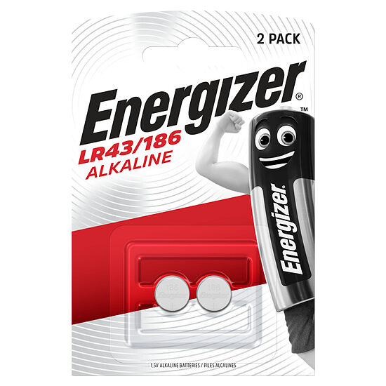 Baterijas LR43, Alkaline, 1.5v