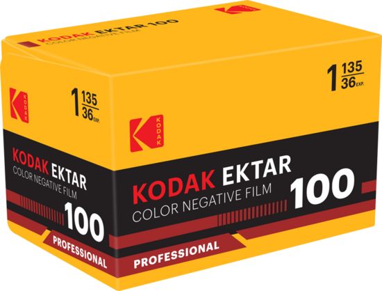35mm krāsainā filmiņa KODAK EKTAR 100/36