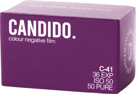 35mm krāsainā filmiņa Candido 50/36