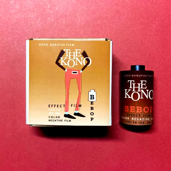 35mm krāsainā filmiņa KONO! BEBOP 200/36