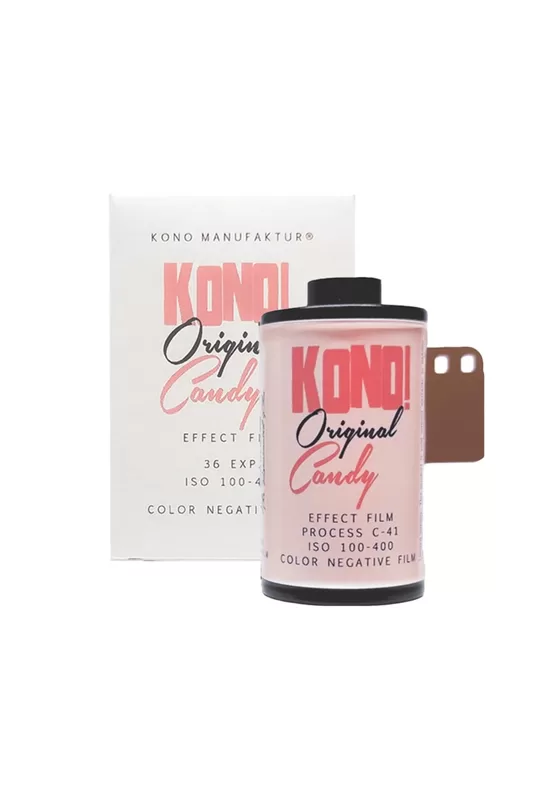 35mm krāsainā filmiņa KONO! Original Candy 100-400/36