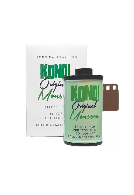 35mm krāsainā filmiņa KONO! Original Monsoon 100-400/36