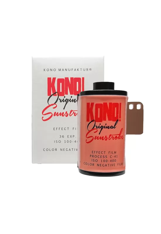 35mm krāsainā filmiņa KONO! Original Sunstroke 100-400/36