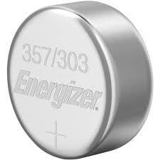 Energizer 357/303, Silver, 1.55v