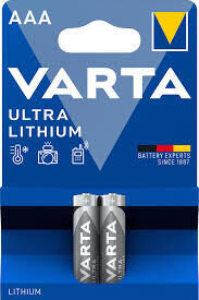 VARTA Ultra Lithium AAA, Lithium, 1.5v