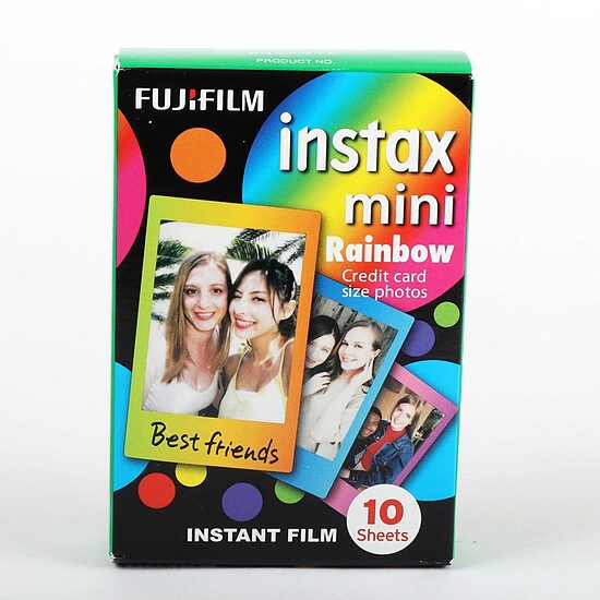 Momentfoto filmiņa Fujifilm Instax Mini Rainbow Instant 10x1