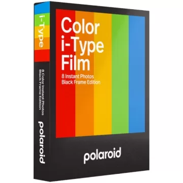 Momentfoto filmiņa Polaroid I-Type Black frame film