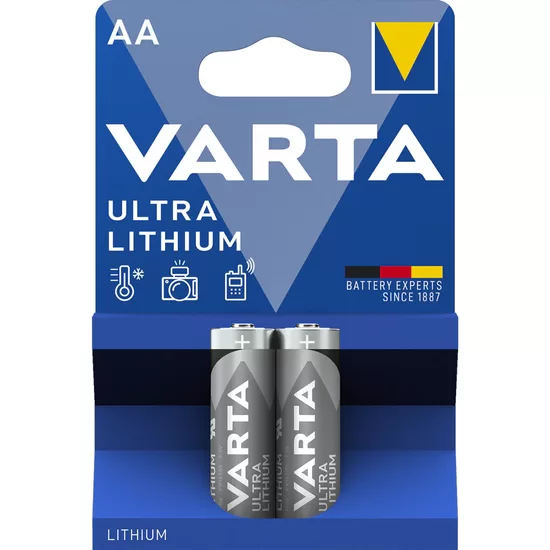 VARTA Ultra Lithium AA, Lithium, 1.5v